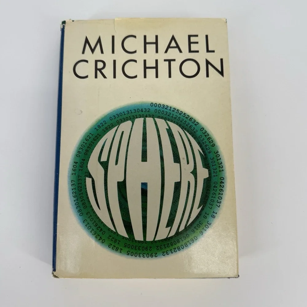 Sphere Michael Crichton 1987 BCE Book Club‎ Edition Hardcover w/ Dust Jacket